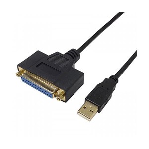 (まとめ)変換名人 USB to パラレル25ピン(1.0m) USB-PL25/10G2【×5セット】 送料無料