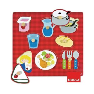 DLM つまみつきパズル ディナー 53033 楽しい食卓パズル ディナータイムの鍵 送料無料