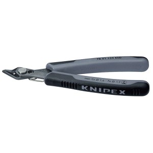 KNIPEX（クニペックス）7861-125ESD エレクトロニクス スーパーニッパー （SB） 究極の精密作業における切断の達人、エレクトロニクスマ