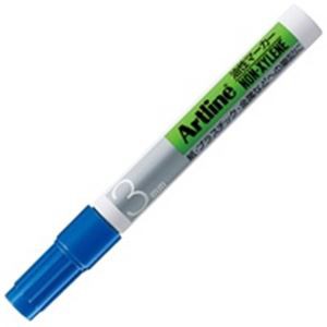 (業務用300セット) シヤチハタ アートラインマーカー K-70 丸芯3 青 仕事に彩りを添える オイルインクのマルチペン 事務用品まとめ買いで