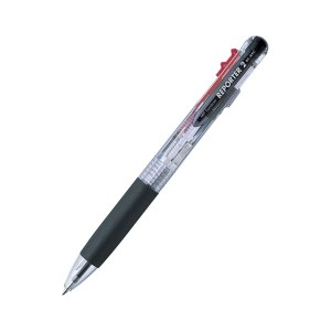 （まとめ） トンボ鉛筆 リポーター リポーター2 2色ボールペン（黒・赤） BC-WRC20 1本入 【×10セット】