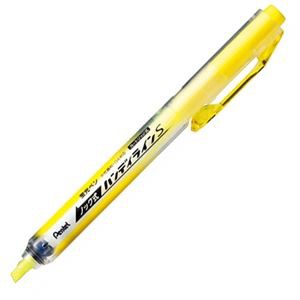 （まとめ） ぺんてる 蛍光ペン ノック式ハンディラインS イエロー SXNS15-G 1本 【×40セット】 黄 送料無料