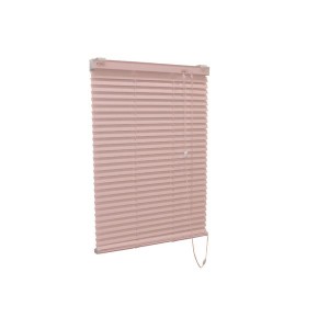 アルミ製 ブラインド 【60cm×183cm ピンク】 日本製 国産 折れにくい 光量調節 熱効率向上 『ティオリオ』 送料無料