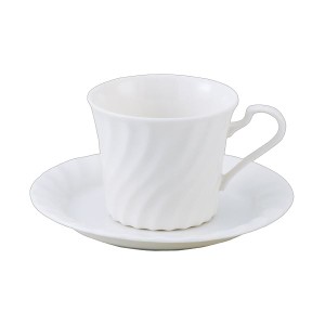 (まとめ) いちがま ニューボーン コーヒー碗皿 1セット(6客) 【×2セット】 至福の食器セット 贅沢なコーヒー碗皿6客セット×2で、飲食を
