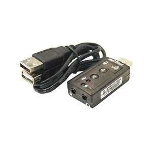 (まとめ)変換名人 USB音源 7.1chサウンド USB-SHS2【×3セット】 手軽に楽しめる7.1chサウンドのUSB音源 驚きの音質と快適な操作性でエン