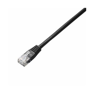 (まとめ) Cat5e準拠LANケーブル 配線 LD-CTN/BK10【×5セット】 送料無料