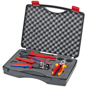 KNIPEX（クニペックス）9791-01 太陽光発電用工具セット 太陽光発電のためのパワフルなツールセット エネルギーを引き出すKNIPEX（クニペ