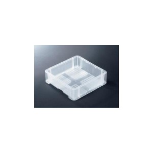 TP規格コンテナボックス 【TP-331B 穴無し】 透明 相互モジュール嵌合可 頑丈なプラスチックボックス、あらゆる場所で活躍 透明で組み合