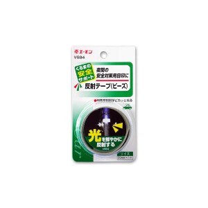 (まとめ) 反射テープ(ビーズ) V684 【×20セット】 車の安全を守る ガレージ周りの目立つ安全グッズ 光り輝く反射テープで安心 カー用品(