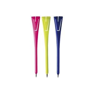 (業務用100セット) ソニック クリップ付ペンシル DA-460 色込 仕事に彩りを添える 便利なまとめセット 100セット業務用 クリップ付きペン