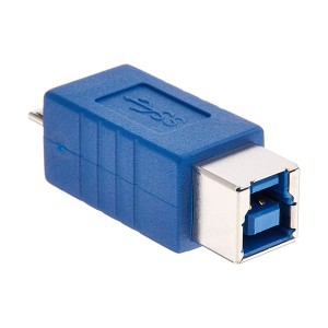 (まとめ)変換名人 変換プラグ USB3.0 B(メス)-micro(オス) USB3BB-MCA【×10セット】 送料無料