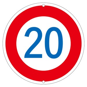道路標識 20 道路 323-20K 安全な道路を守る 最新技術搭載の20番道路標識、見逃すな 323-20K 送料無料