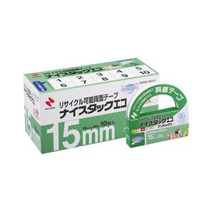 （まとめ） ニチバン ナイスタックエコ(R) ブンボックス(TM) NWBB-15ECO 10巻入 【×2セット】 送料無料