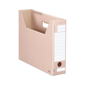 (まとめ) コクヨ ファイルボックス-FS(Dタイプ) A4ヨコ 背幅75mm ピンク A4-SFD-P 1セット(5冊) 【×4セット】 ピンクのA4サイズファイル