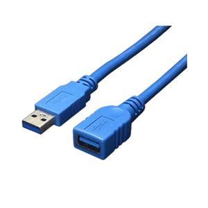 (まとめ)変換名人 USB3.0ケーブル 配線 延長3.0m USB3-AAB30【×5セット】 送料無料