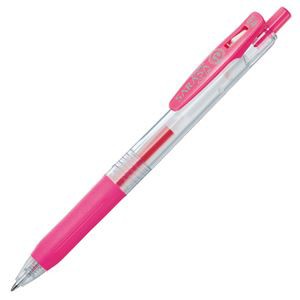 (まとめ) ゼブラ ゲルインクボールペン サラサクリップ 0.4mm ピンク JJS15-P 1本 【×60セット】 送料無料