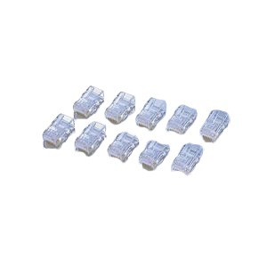 （まとめ） CAT6用RJコネクタ（10個セット） LD-6RJ45T10【×5セット】 送料無料