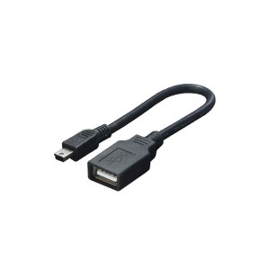 （まとめ）変換名人 miniUSB HOSTケーブル 配線 USB-M5H／CA20【×20セット】 パソコンをさらに進化させる 高性能変換ケーブル20本セット