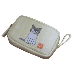 【ネコグッズ】くるねこ　デジカメケース【トメ】【2個セット】 ネコ愛好家の心を鷲掴み 驚きのくるくるネコデジカメケース【トメ】2個セ