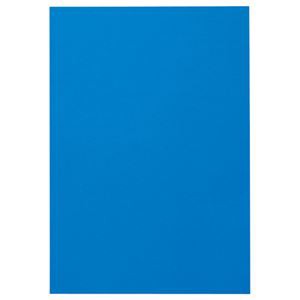 （まとめ） TANOSEE 色画用紙 八つ切 あお 1パック（10枚） 【×30セット】 送料無料