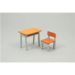 (まとめ) 机 テーブル と椅子 (イス チェア) ジオラマベース小 【×30セット】 学校用アートセット 創造力を育む 手作りの楽しさを広げる