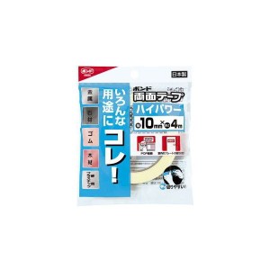 コニシ 強力両面クッションテープ10mm×4M日本製 国産 05260 【10個セット】 32-669 節約の達人に贈る 日本製強力両面クッションテープ10