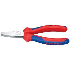 KNIPEX（クニペックス）2002-140 平ペンチ パワフルなグリップ力を持つ、フラットでコンパクトなデザインのワイヤーカッターペンチ KNIPE