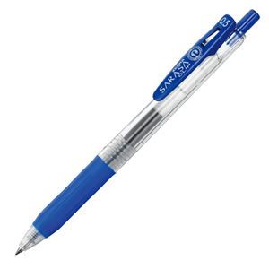 (まとめ) ゼブラ ゲルインクボールペン サラサクリップ 0.5mm 青 JJ15-BL 1本 【×60セット】 青いインクでスムーズな書き心地 ノック式