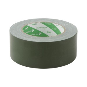 （まとめ） ニチバン 布カラーテープ 102N3-50 緑 1巻入 【×5セット】 重いものもしっかりと識別し、しっかりと封かんし、しっかりと結