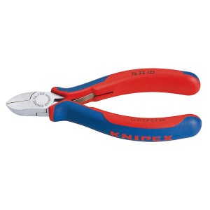 KNIPEX（クニペックス）7622-125 エレクトロニクスニッパー 高精度な軟線カットが可能 革新的なエレクトロニクスニッパー、あなたの作業