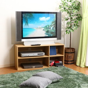 テレビ台 テレビボード TVボード 約幅89cm ナチュラル コード穴付き リビング ダイニング ベッドルーム インテリア家具 送料無料