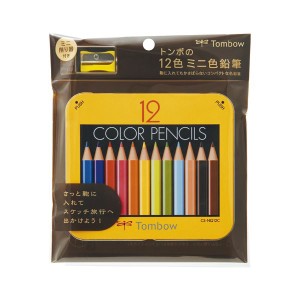 （まとめ） トンボ鉛筆 色鉛筆 BCA-151【×5セット】 持ち運びも楽々 サイズは横102×縦118mm、重さは約90g 魅力的な色鉛筆セット BCA-15