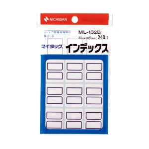 （まとめ） ニチバン マイタックインデックス ML-132B 10袋【×2セット】 便利なマイタックインデックス 10袋セットでお得に 送料無料