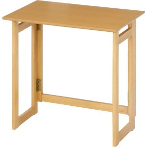 折りたたみテーブル 机 センターテーブル 約幅70cm ナチュラル 木目調 フォールディングテーブル ミラン リビング 送料無料