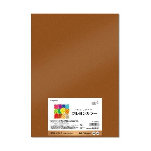 (まとめ) 長門屋商店 いろいろ色画用紙クレヨンカラー A4 どういろ ナ-CRM003 1パック（10枚） 【×30セット】 送料無料