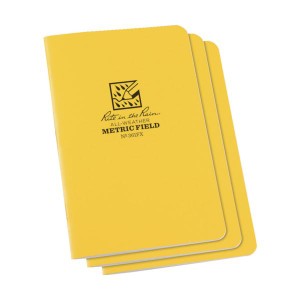 （まとめ） ライトインザレインステイプルノートブック メトリック・フィールド 361FX 1パック（3冊） 【×2セット】 送料無料