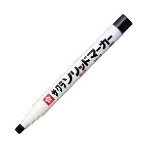 （まとめ）サクラクレパス ソリッドマーカー細字 SC-S#49 黒【×100セット】 送料無料