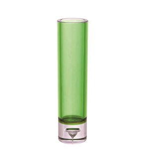 XZY 割れない花瓶 一輪挿し グリーン PC パソコン -60250GR 緑 割れない美しい透明花器 クリスタルポリカーボネイト製 花瓶 XZY 花瓶 一