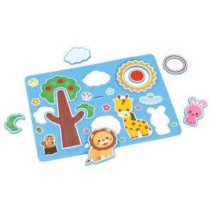 （まとめ）EVAパズルわなげ【×10セット】 送料無料