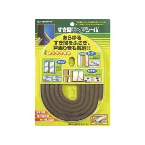 (まとめ) 槌屋 すき間モヘヤシール ゴールド 9mm×9mm×2m NO9090-LBR 1巻 【×5セット】 送料無料