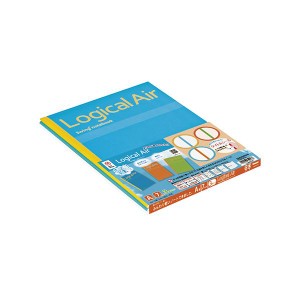 （まとめ） ロジカルエアーノート 糸綴じノート A4 40枚 A罫 3冊パック 【×10セット】 軽量設計で持ち運びが楽々 進化したロジカルエア