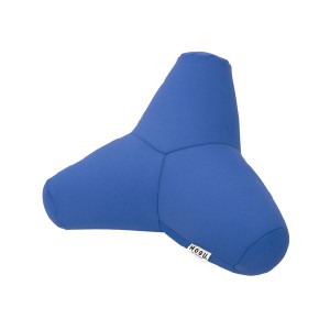 （まとめ）MOGU 多用途クッション 青【×2セット】 快適な座り心地を追求した、MOGU マルチクッション 青【2個セット】 送料無料