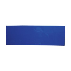 （まとめ） カーク カラーマグネットシート 青MCD-B 1枚 【×5セット】 自由に書き消せる 青いマグネットシート×5枚セット マーカーペン