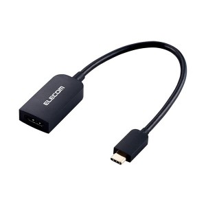(まとめ) 変換アダプタ(TypeC-HDMI) ブラック AD-CHDMIBK2 1個 【×3セット】 黒 送料無料