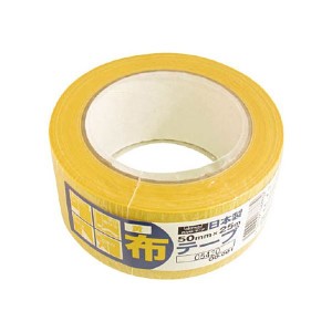 (まとめ) オカモト 布テープ カラー 黄 OD-001-Y 1巻 【×30セット】 送料無料