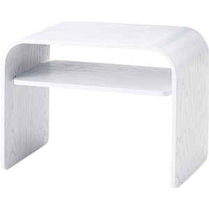 サイドテーブル エンドテーブル コーナーテーブル 小型 脇台 机 ミニテーブル 幅50×奥行29.5×高さ36.5cm 天然木 木製 化粧繊維板 リビ