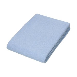（まとめ）業務用バスタオル ブルー 800匁 1セット（10枚） 【×3セット】 青 頑丈な業務用バスタオル 織り上げた強さとブルーの魅力 800