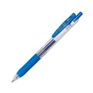 (まとめ) ゼブラ ゲルインクボールペン サラサクリップ 0.7mm コバルトブルー JJB15-COBL 1本 【×100セット】 青 送料無料