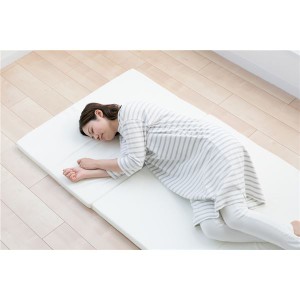 マットレス 寝具 シングル 約91×192×5cm アイボリー 日本製 国産 バランスマットレス ベッドルーム 寝室 インテリア家具 乳白色 送料無