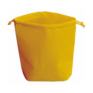 (まとめ) TRUSCO 不織布巾着袋 A4サイズ マチあり オレンジ HSA4-10-OR 1袋(10枚) 【×3セット】 送料無料